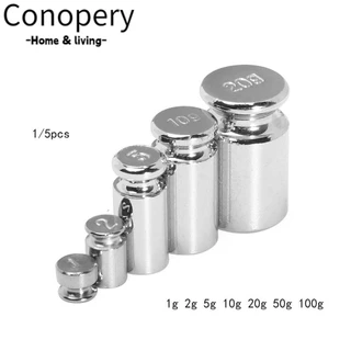 Conopery Set 1 / 5 Quả Cân Điện Tử 1g / 2g / 5g / 10g / 20g / 50g / 100g Chuyên Dụng