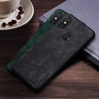 Ốp lưng cho Xiaomi mi8 lite họa tiết gỗ Bao da sang trọng cho ốp lưng Xiaomi mi8 lite