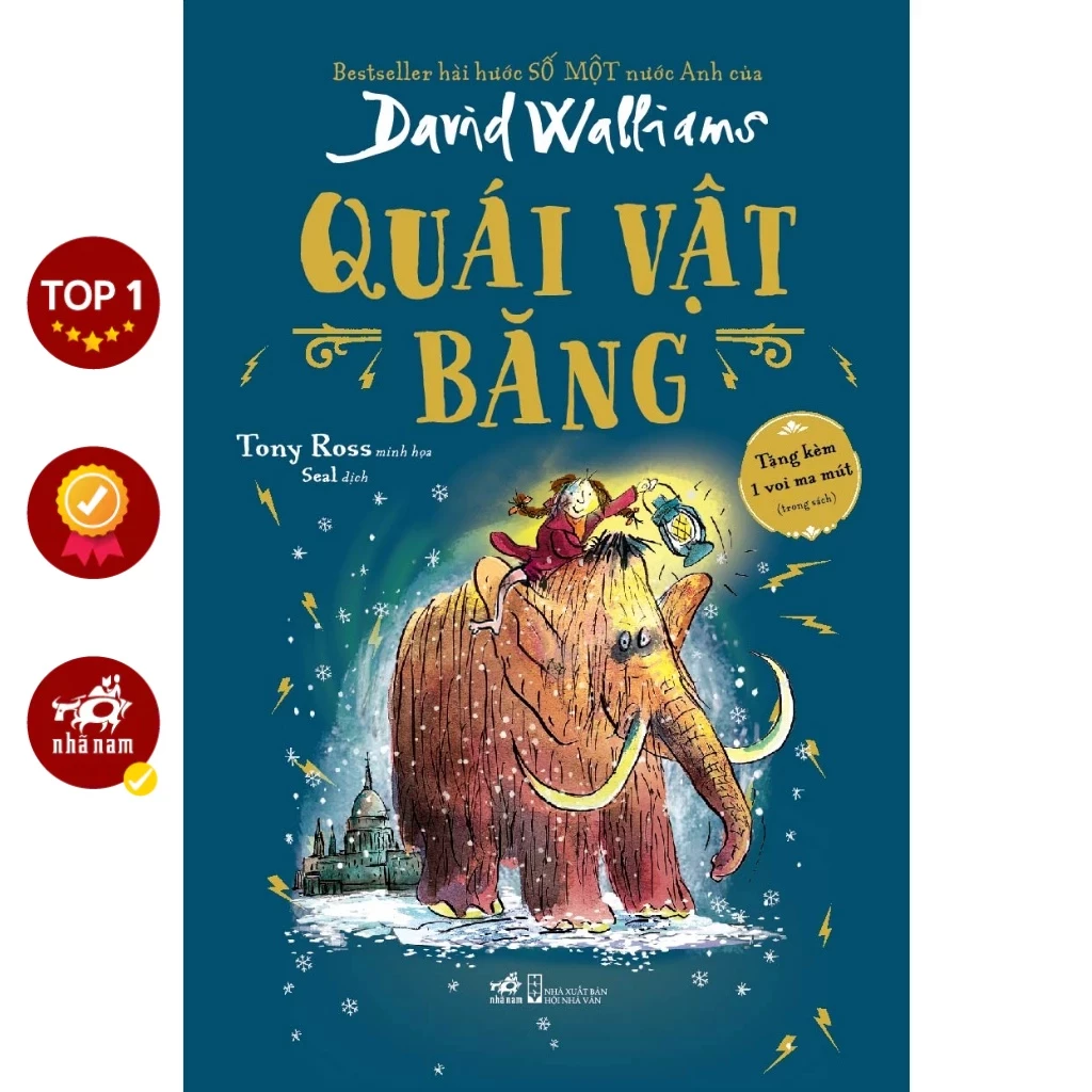 Sách - Quái vật băng (David Walliams) (Nhã Nam)