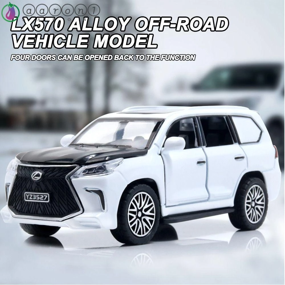 Aaron1 Mô Hình Xe Ô Tô Địa Hình 4 Cửa Có Thể Mở 1 / 36 lexus lx570