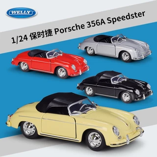 [Giảm Giá] Willie WELLY1: 24 Porsche 356A Speedster Mô Phỏng Hợp Kim Thành Phẩm Mô Hình Ô Tô Đồ Chơi Đồ Chơi Quà Tặng Hộp Bộ Sưu Tập Mô Hình