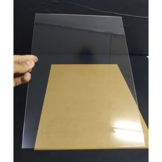 Tấm mica trong suốt 1mm 10x10 -> 15x25 cắt laser. Làm khung tranh ảnh, hộp mica, trưng bày.