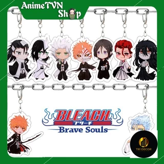 Móc khoá Mica anime Bleach (Sứ Giả Thần Chết) - Nhựa Cứng Acrylic In 2 mặt sắc nét (ảnh thật)