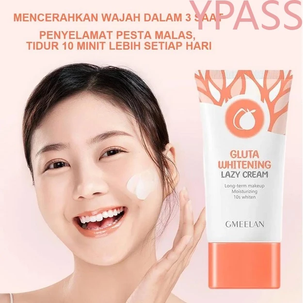 Bộ Dưỡng Trắng Da Mặt CYREAL Gel Tẩy Tế Bào Chết Màu Cam Với Kem Lười Làm Trắng Da Gluta