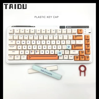 TAIDU Keycaps Nhựa Pbt Keycaps Bàn Phím Cơ 140 Phím Chống Dầu Và Chống Mài Mòn Tạo Cảm Giác Thoải Mái Khi Chạm Vào