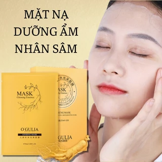 Mặt Nạ Dưỡng Da Nhân Sâm O'GULIA Dưỡng Ẩm, Đàn Hồi Da, Bổ Sung Collagen, Ngừa Lão Hoá, Giúp Da Trắng Sáng, Chắc Khoẻ