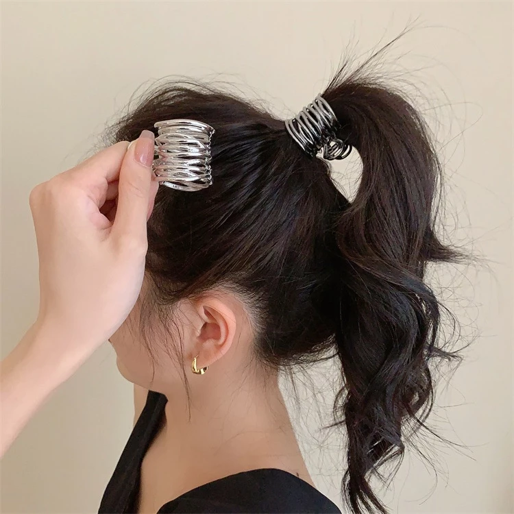 Kẹp tóc đuôi ngựa cao đơn giản, kẹp tóc cao cấp, kẹp tóc thanh lịch dành cho nữ