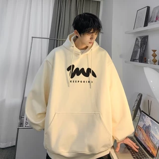 Áo Hoodie In Chữ Phong Cách Hàn Quốc Thời Trang Dành Cho Nam m-5xl