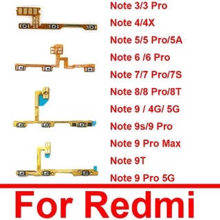 Mạch Nút Nguồn Kèm Dây Cáp Cho Điện Thoại xiaomi redmi note 3 4 4x 5 5a 6 7 8 8t 9 9t pro 9s 4g 5g