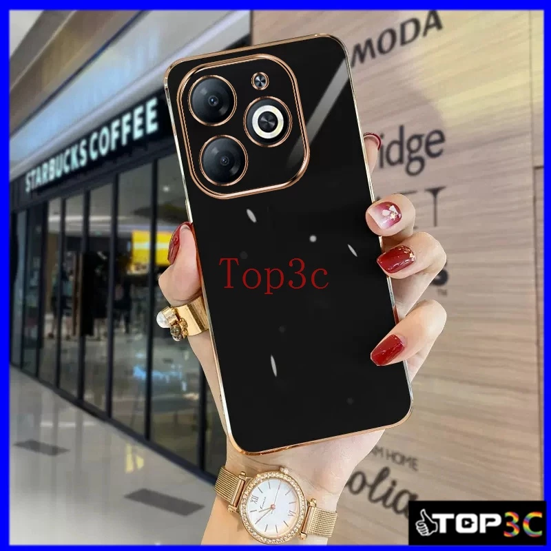 ốp lưng infinix Hot 40 Pro/Hot 40i/Smart8/Note 30 5G/Note30 Pro/hot 30 Play/Hot 30i Simple and stylish solid color phone case ZB