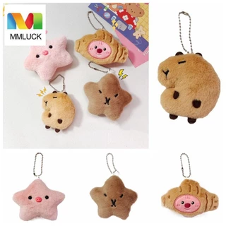 Mmluck capybara Móc Khóa Heo Nhồi Bông Mềm Mại Dễ Thương Dùng Làm Quà Tặng Sinh Nhật