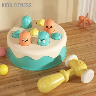 Kids Fitness Đồ chơi trò Beat A Mole Trò điện tử mini đập tương tác dành cho trẻ từ 0 đến 1 tuổi