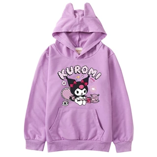 Kuromi kuromi Cô Gái Áo hoodie Dài Tay 9070