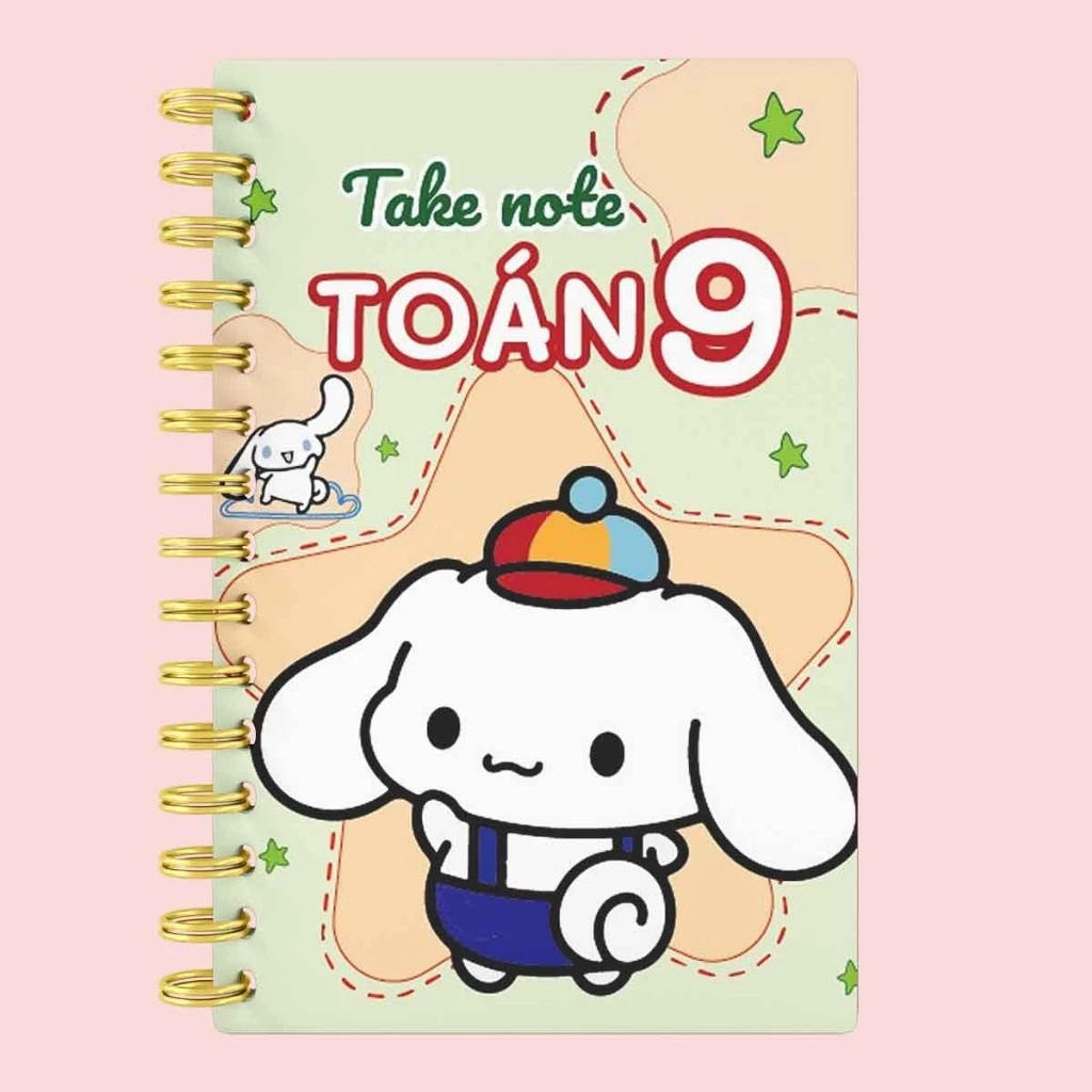 Sổ Giấy Lò Xo Take Note Toán 9 TUANVIET BOOKS cỡ A5 (Phiên Bản Mới Nhất)