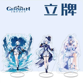 Nhân Vật anime genshin Impreza Đứng Được Bằng acrylic Dễ Thương Để Bàn Trang Trí