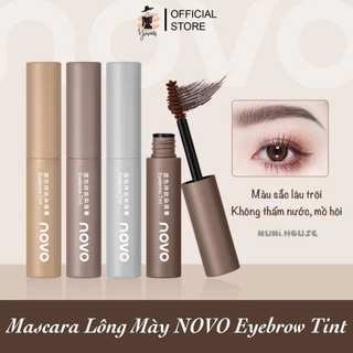 Mascara Chuốt Mi NOVO Tự Nhiên Lâu Trôi Chống Thấm Nước, Mồ Hôi, Bền Màu Cả Ngày