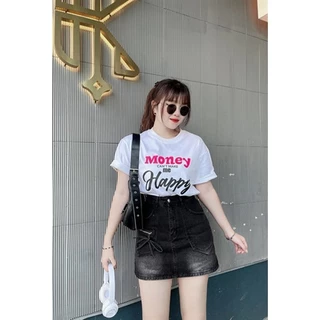 Áo Thun Cloudy Money   Unisex phù hợp nam nữ 40-80kg Cotton 100%