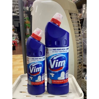 Nước tẩy bồn cầu & nhà tắm VIM diệt khuẩn 500ml  giúp diệt vi khuẩn hiệu quả, ngăn ngừa mảng bám, vết ố