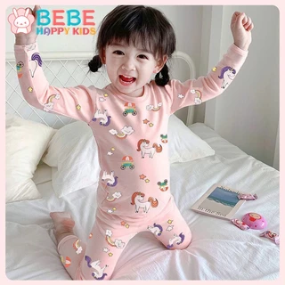 Bộ đồ ngủ nữ bằng vải polyester mềm thời trang Kuromi 2024, Đồ mặc phòng chờ dài tay mùa đông cho bé gái, Áo sơ mi giữ nhiệt dài tay