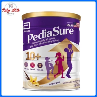 [Date 8.2025] Sữa Bột Pediasure 10+ Hương Vani Lon 800g (Cho bé từ 10 tuổi trở lên)