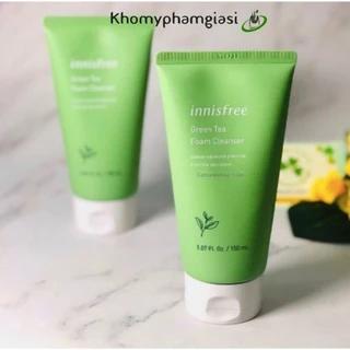 Sữa Rửa Mặt Trà Xanh Innisfree Green tea Foam Cleanser 150ml