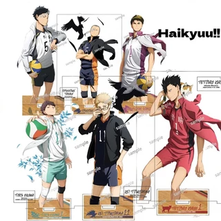 Mô hình Standee NEW Anime Haikyuu!! Hinata Shoyo kageyama tobio Kei Tsukishima Phụ kiện trang trí để bàn góc học tập