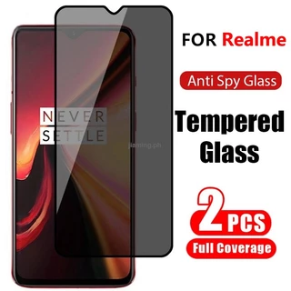 Set 2 Kính Cường Lực Bảo Vệ Riêng Tư Cho realme c55 c53 c51 c35 c33 c31 c30 c30s c25y c25s c25 c21 c21y c20 c20a c20s c15 c12 c11 C21K 50a / 15I