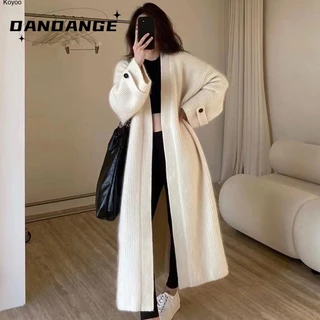 Áo Len áo khoác cardigan áo cardigan Thời trang hàn quốc WMY239082M 36Z230909