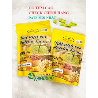 (Tặng Dây Đo) Bột Ngũ Cốc Giảm Mỡ Matcha Lá Sen Mị Hương Chính Hãng