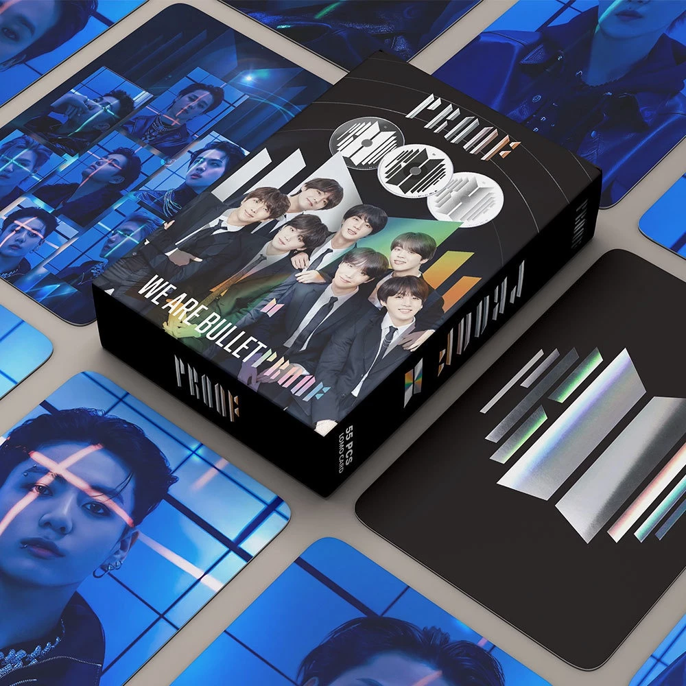 Set 55 Tấm Ảnh Lomo Card Nhóm Nhạc BTS