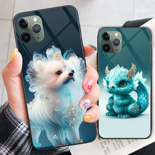 Ốp lưng Iphone 11, 11 Pro, 11 Pro Max hình in 12 con giáp cute thiết kế siêu đẹp bảo vệ điện hoại toàn diện