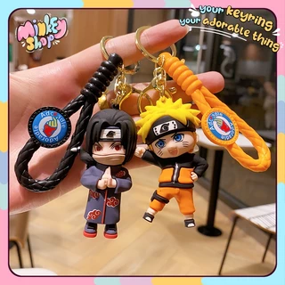 Móc khoá Naruto cute + Móc chìa khoá hoạt hình Hottrend dễ thương phụ kiện túi xách balo oto cặp xách -MINKEY