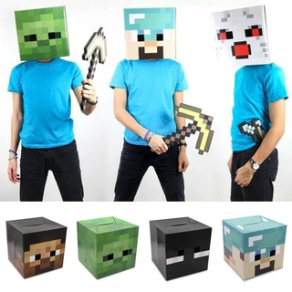 Mặt Nạ Hóa Trang Nhân Vật Trong Game minecraft Độc Đáo