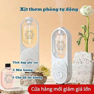 Máy Khuếch Tán Tinh Dầu Làm Mát Không Khí Có Thể Sạc Lại Cho Toilet máy xông tinh dầu máy xịt thơm phòng tự động máy phun tinh dầu khử mùi nhà vệ sinh máy tinh dầu máy tinh dầu thơm phòng thơm nhà tắm tinh