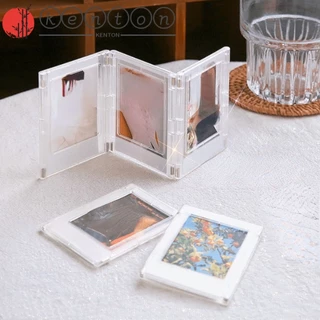 Khung Ảnh Polaroid Mini Bằng Acrylic Trong Suốt Để Bàn Trang Trí