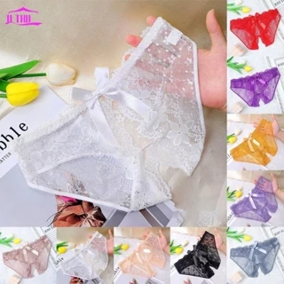 【UTHU】Delicate Lace Panties Crotchless Underwear Thongs Lingerie Knickers Gstring