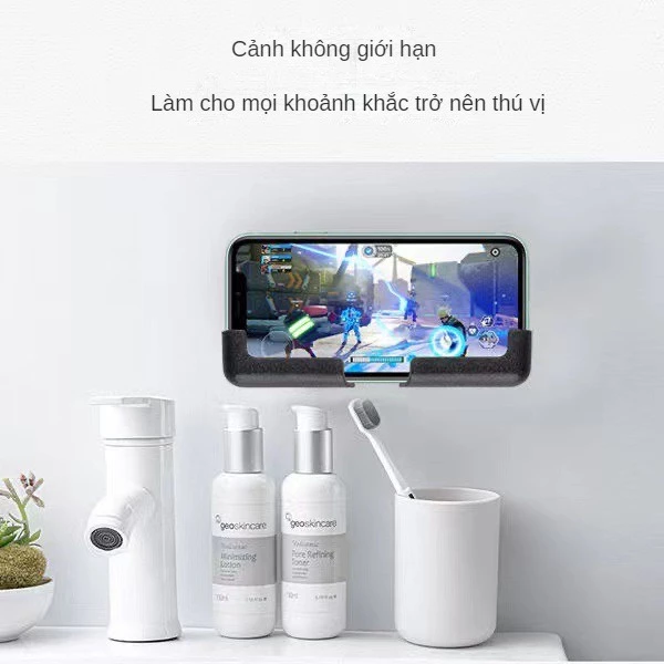 Mobile Giá Đỡ Điện Thoại Dán Tường Đa Năng Tiện Dụng