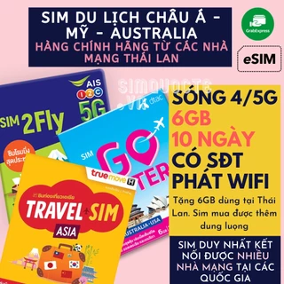 Sim Du Lịch Ấn Độ Hàn Quốc Nhật Bản Trung Quốc Úc Mỹ DTAC GO INTER và TRUEMOVE TRAVEL ASIA