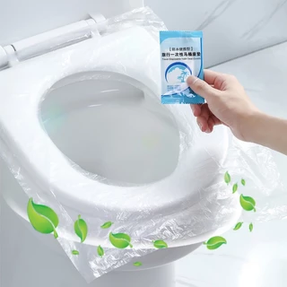 Miếng Lót Bệt Vệ Sinh Tự Phân Huỷ ,tấm lót toilet dùng một lần(Túi 10/50 chiếc)Vô Trùng, Sạch Sẽ, Không Thấm Nước- MOMMY