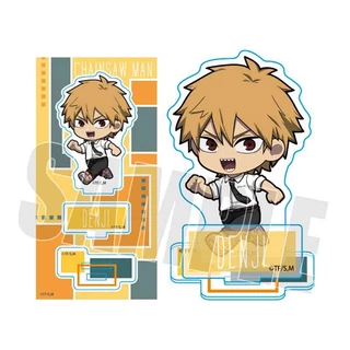 Mô hình Standee Chainsaw Man denji kobeni himeno power makima aki chibi anime Phụ kiện trang trí để bàn góc học tập