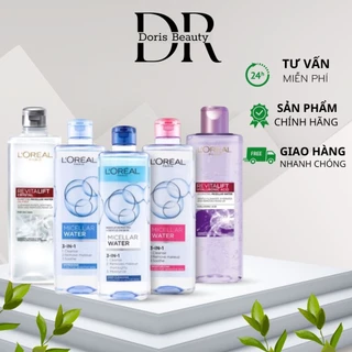 Nước Tẩy Trang Loreal Refreshing Dành Cho Da Dầu Da Nhạy Cảm, Làm Sạch Sâu Trang Điểm  Doris Beauty