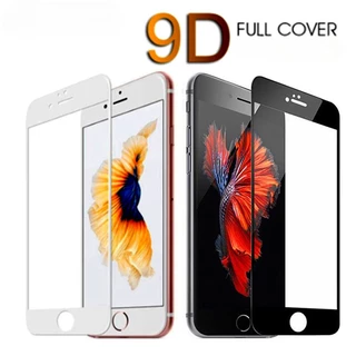 Kính Cường Lực 9D Bảo Vệ Toàn Màn Hình Cho iPhone 7 8 6 6S 5 5S SE 2016 2020 iPhone 6 6S 7 8 Plus