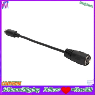 Caoyuanstore Chuyển cáp và chuột DIN 5 Pin Nữ sang MIDI 6 Nam cho PS2 5.9in