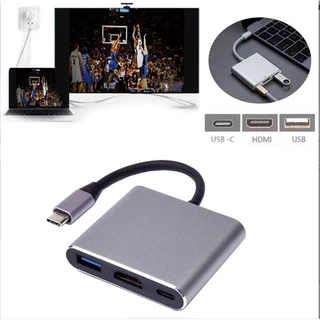 Bộ Chuyển Đổi usb 3.0 type c Sang hdmi + usb type c Sang hdmi usb 3.0