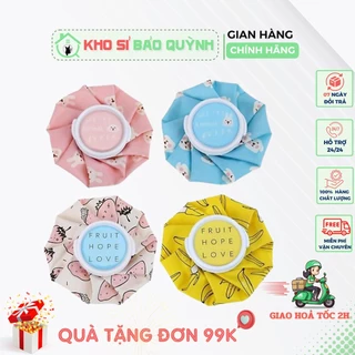 Túi Chườm Nóng Lạnh Giảm Đau Nhức VN Hình Tròn Chống Thấm Nước, Giữ Nhiệt Tốt