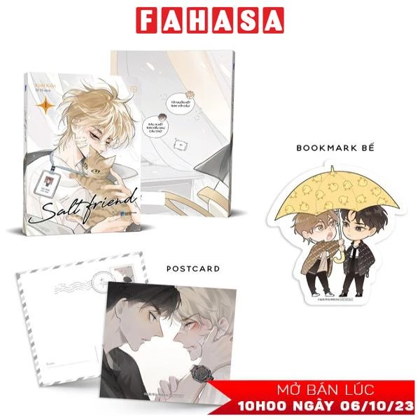 Sách Salt Friend - Tập 1 - Tặng Kèm Bookmark + Postcard