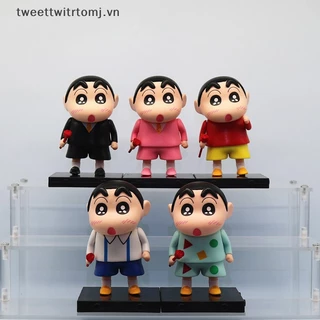 Mô Hình Búp Bê shin-chan / Hoa Hồng / Cậu Bé Bút Chì Bằng pvc Dễ Thương vn