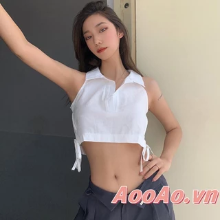 Áo Croptop Sát Nách Màu Sắc Thời Trang Dành Cho Nữ