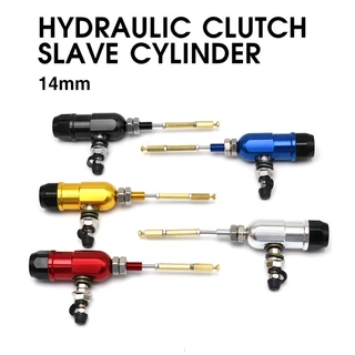 Universal Motorcycle Hydraulic Clutch Master Cylinder Rod Brake Pump M10x1.25mm Aluminum with14mm Piston dirt pit bike