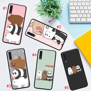 Ốp Điện Thoại Dẻo Họa Tiết Hoạt Hình We Bare Bears Cho Samsung Galaxy A5 2017 A6 A7 A9 A8 Plus 2018 A72 4G Quantum 2 S21S TT26